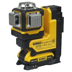 360 grader laser test: DeWalt DCLE34035D1-QW 360 grader laser test: DeWalt DCLE34035D1-QW
